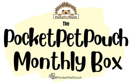 Pocket Pet Pouch monthly Hedgehog Box Pet Supplies