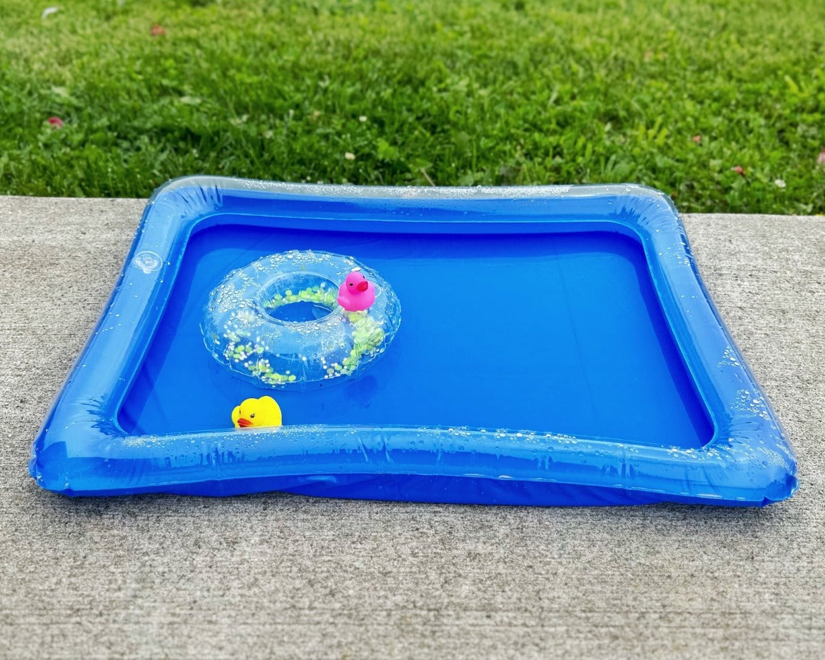 inflatable pool party kit for hedgehogs and small pets