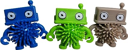 spiky robot vinyl rubber hedgehog toy