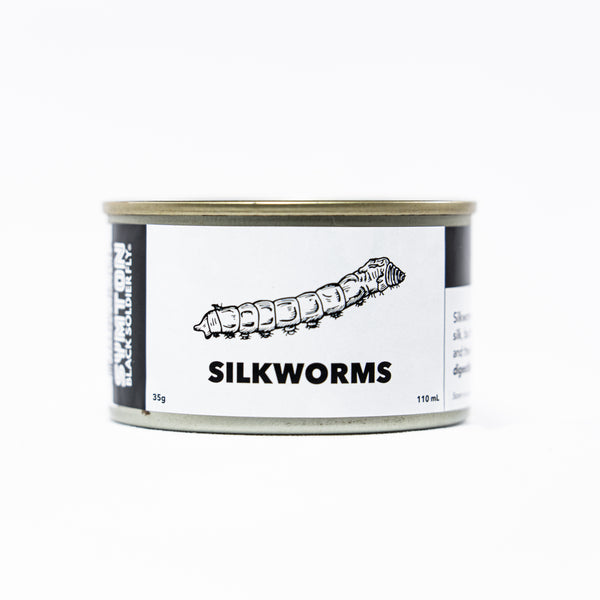 canned silkworms preserved pet treat