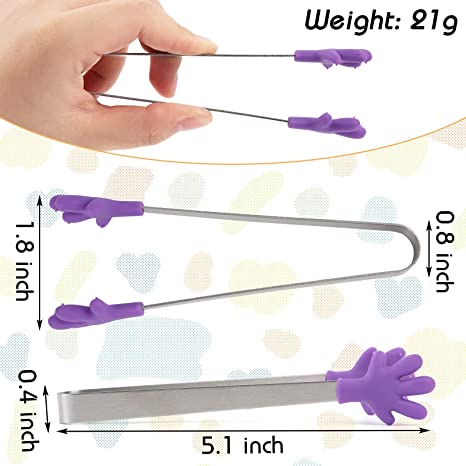 treat tongs silicone hands