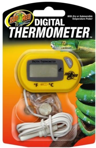 digital cage enclosure exotic pets thermometer