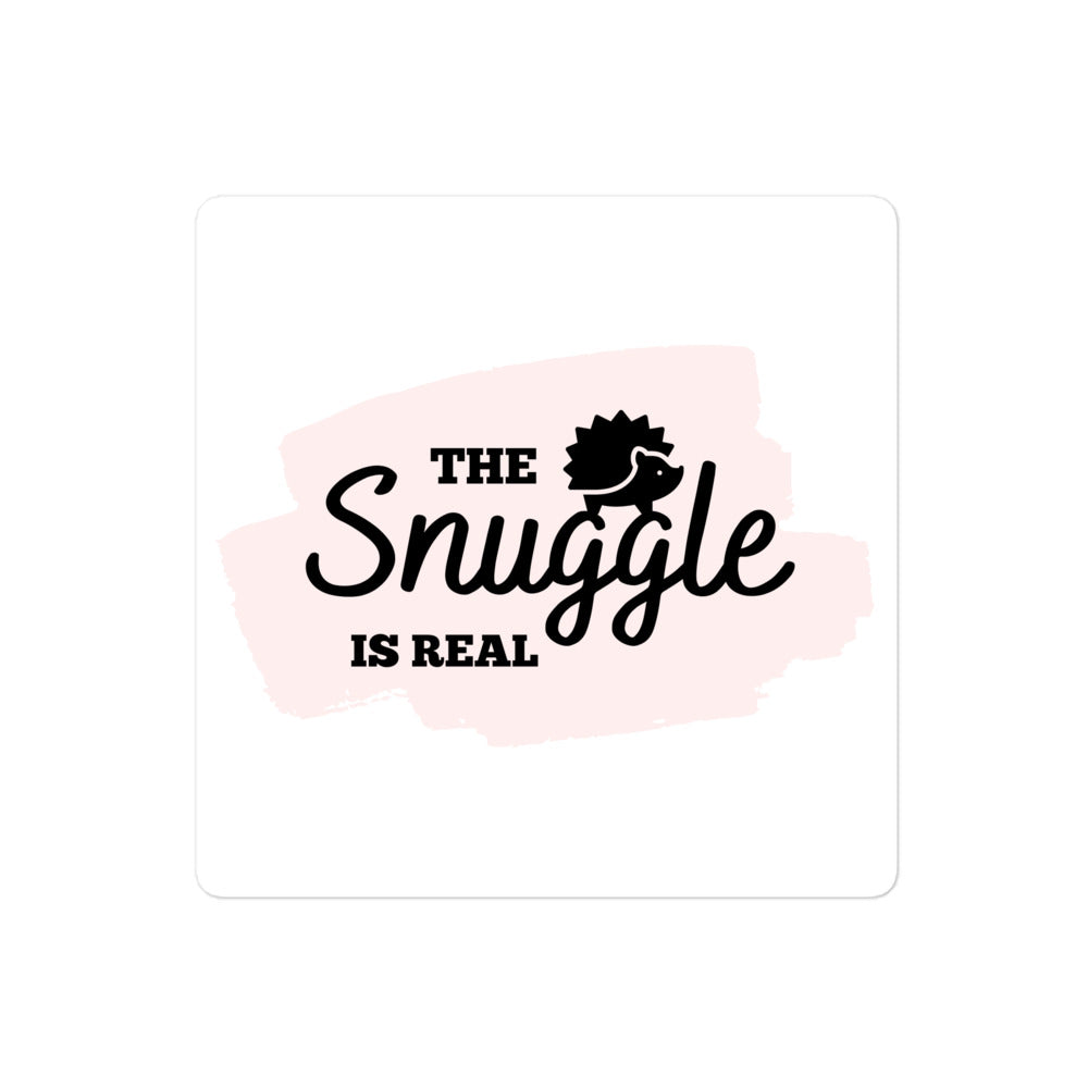 The Snuggle is Real Stickers