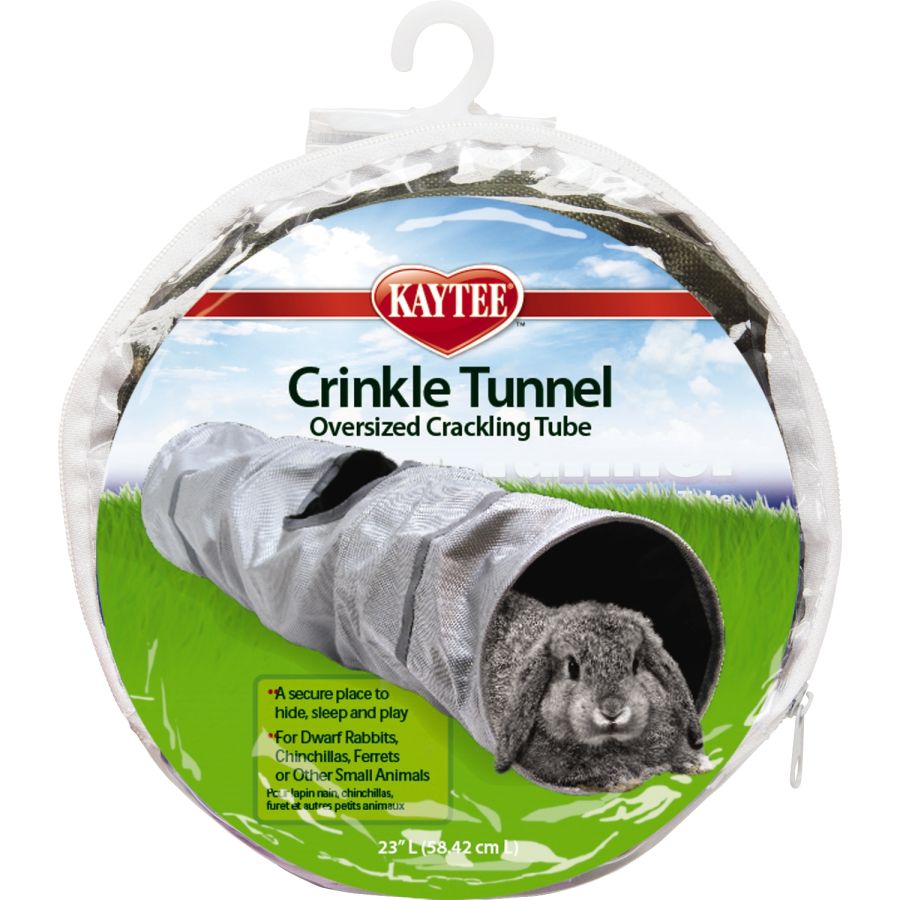 small pet crinkle tunnel