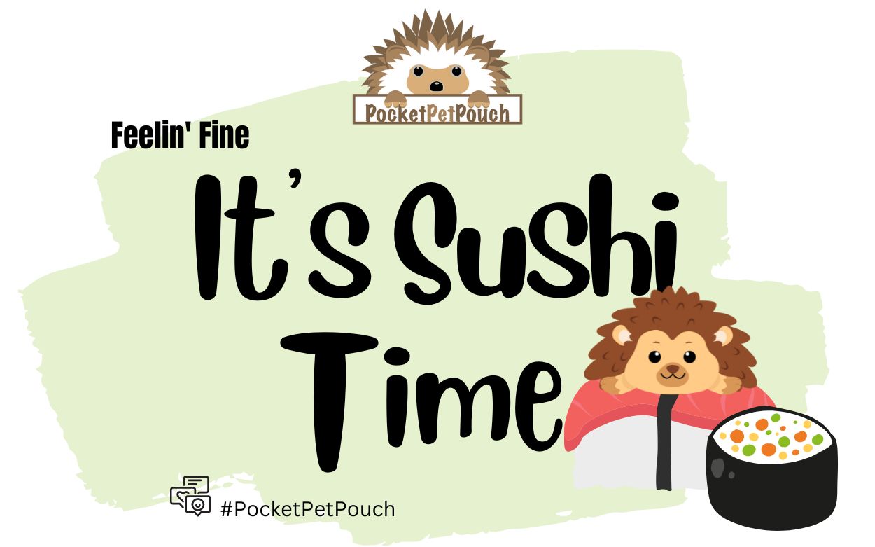 Feelin' Fine It's Sushi Time (February Hedgehog Box)