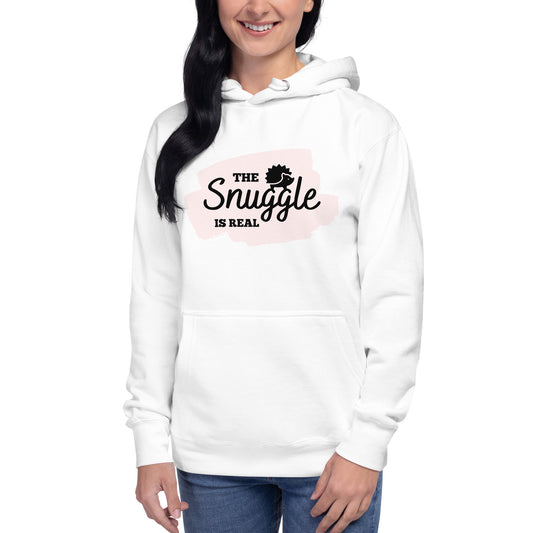 hedgehog snuggle hoodie unisex clothing gift